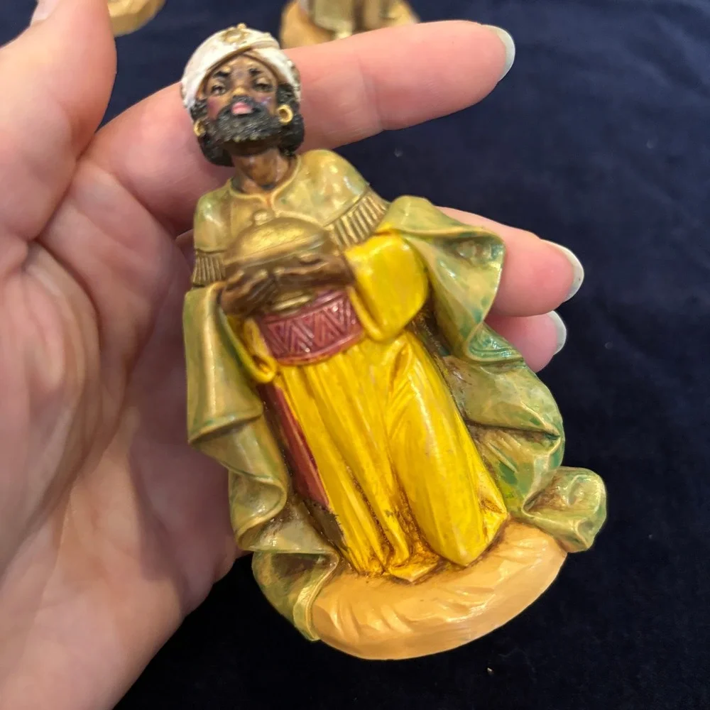 Vintage 1983/1990 Fontanini Simonelli Deposit Nativity 13 pc Set Made in Italy